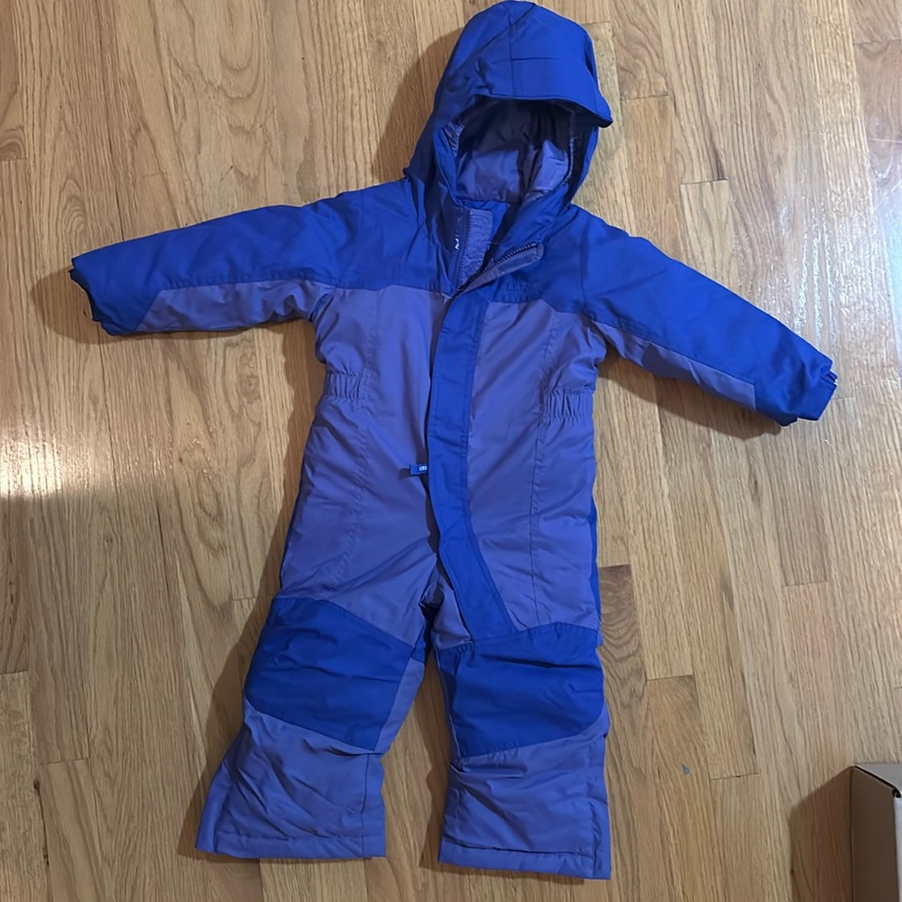 Llbean snow suit 2T